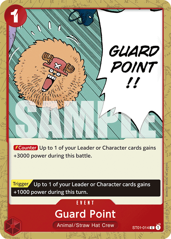 Guard Point - ST01-014 - ONE PIECE CARD THE BEST