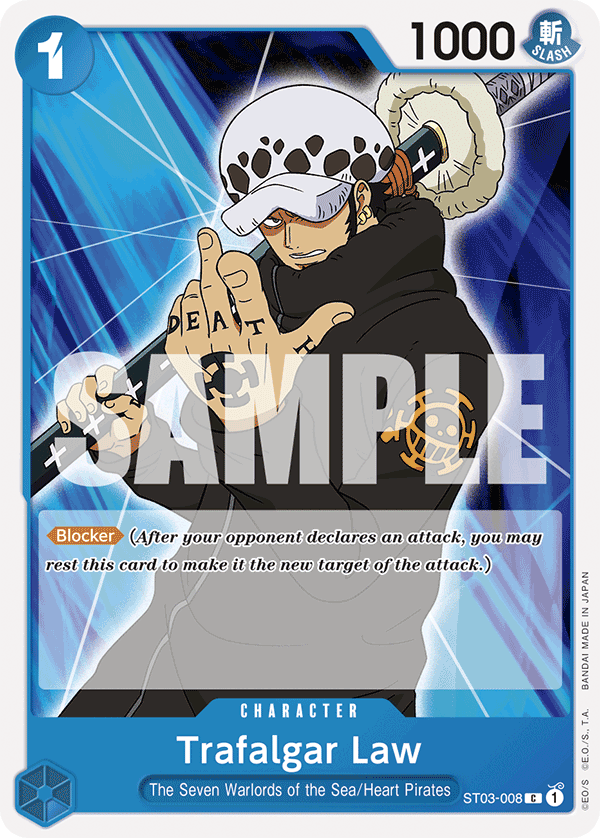 Trafalgar Law - ST03-008 - ONE PIECE CARD THE BEST