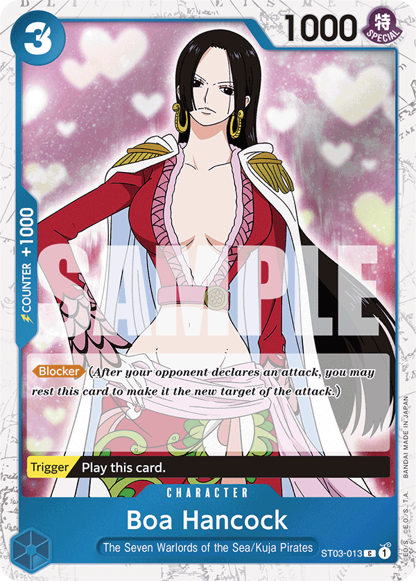 Boa Hancock (Jolly Roger Foil) - ST03-013 - ONE PIECE CARD THE BEST