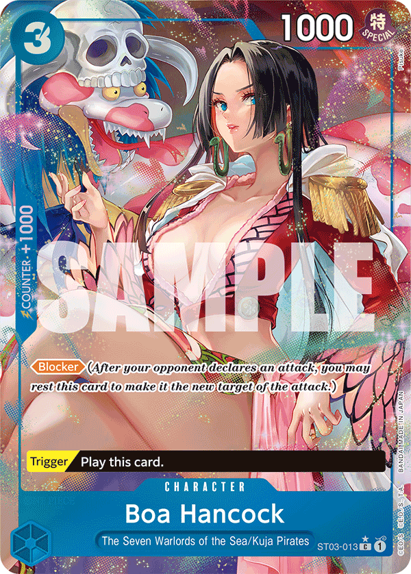 Boa Hancock (Alternate Art) - ST03-013 - ONE PIECE CARD THE BEST
