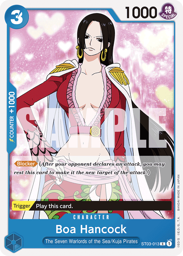 Boa Hancock - ST03-013 - ONE PIECE CARD THE BEST
