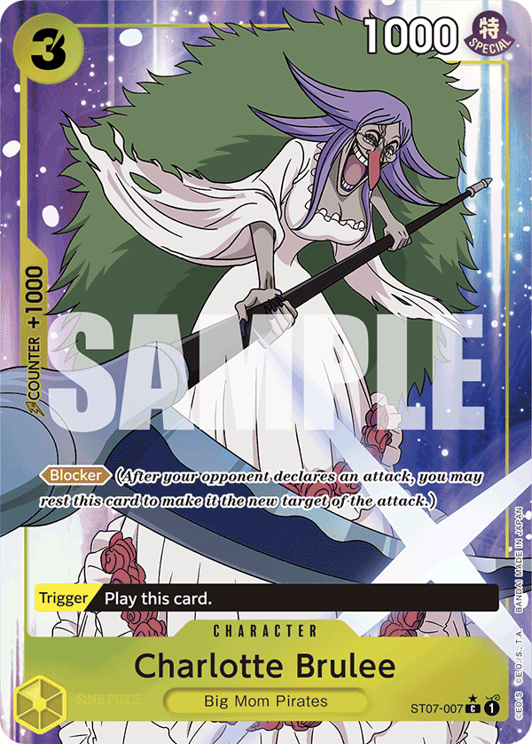 Charlotte Brulee (Full Art) - ST07-007 - ONE PIECE CARD THE BEST