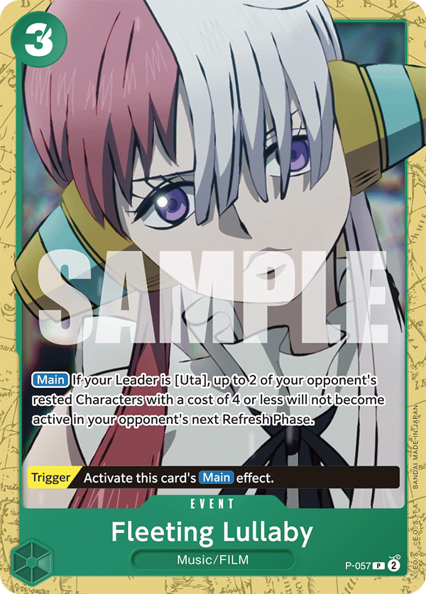 Fleeting Lullaby - P-057 - Green Uta