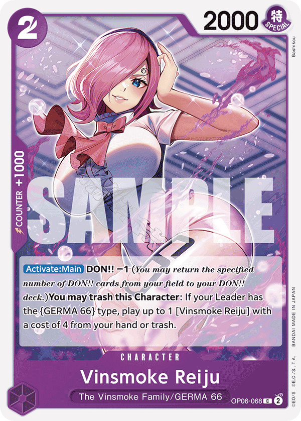 Vinsmoke Reiju - OP06-068 - ONE PIECE CARD THE BEST