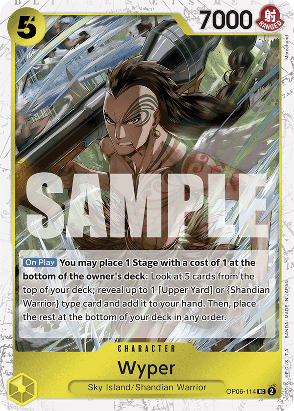 Wyper (Jolly Roger Foil) - OP06-114 - ONE PIECE CARD THE BEST