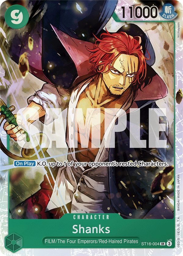 Shanks - ST16-004 - Green Uta