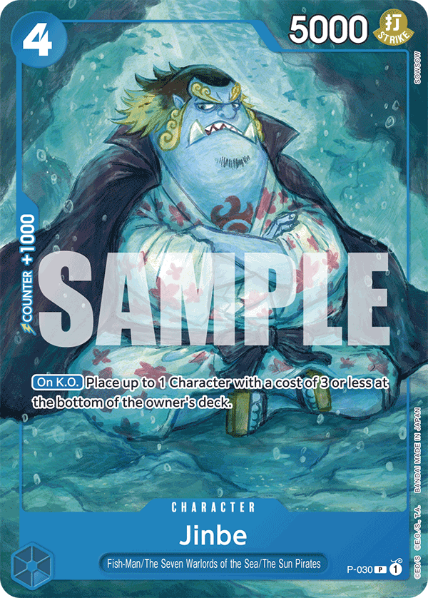 Jinbe - P-030 - Blue Donquixote Doflamingo
