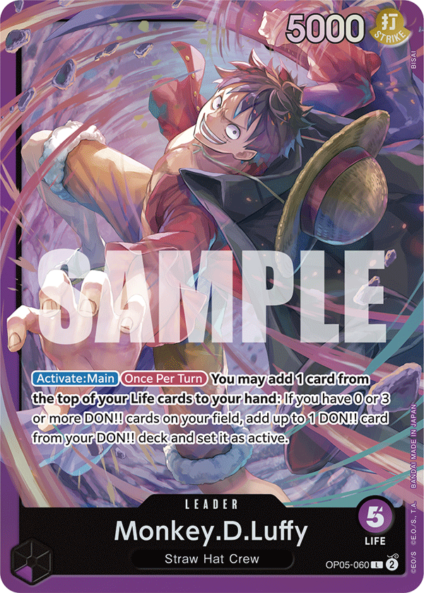 Monkey.D.Luffy - OP05-060 - Purple Monkey.D.Luffy